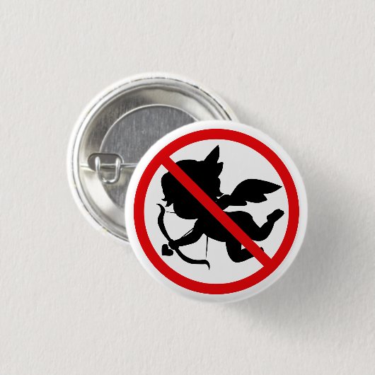 Ban Cupido Button (Voorkant /achterkant)