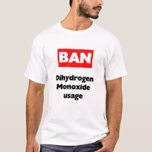 BAN diwaterstofmonoxide T-shirt