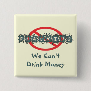 Ban Fracking Button