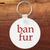 Ban Fur Sleutelhanger (Voorkant)