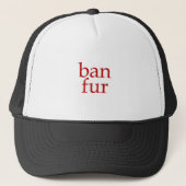Ban Fur Trucker Pet (Voorkant)