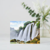 Ban Gloc Waterfall, Vietnam Briefkaart (Staand voorkant)