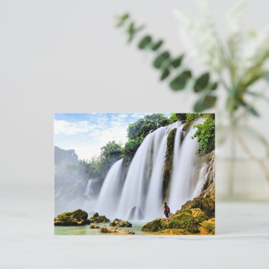Ban Gloc Waterfall, Vietnam Briefkaart (Staand voorkant)