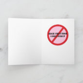 Ban High Fructose Corn Syrup Card Kaart (Binnen)