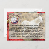 Ban Horse Slaughter and Save Wild Horses/ Burros Briefkaart (Voorkant / Achterkant)