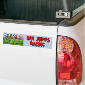 BAN JUMPS RACING BUMPERSTICKER (Op Truck)
