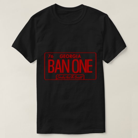 Ban One T-shirt (Design voorkant)