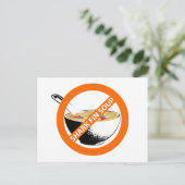 BAN SHARK FIN SOUP BRIEFKAART (Staand voorkant)