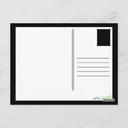 BAN SHARK FIN SOUP BRIEFKAART (Achterkant)