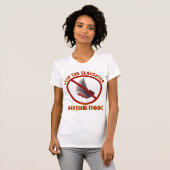 Ban Shark Finning Women's Dark T-shirt (Voorkant volledig)