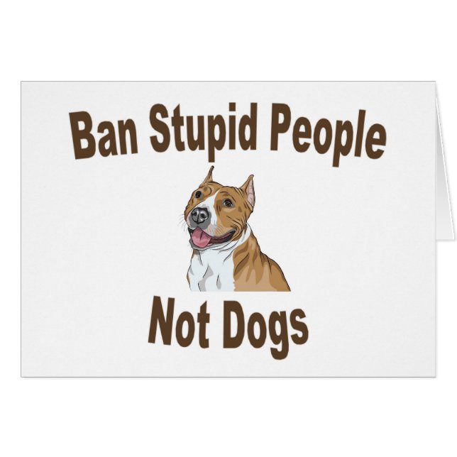 Ban Stupid People-laptop (Voorkant Horizontaal)