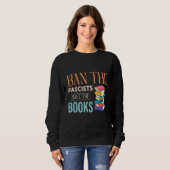 Ban The Fascists Save The Books  Book  Worm Nerd 1 Trui (Voorkant volledig)