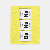 BaNa Periodieke Tabel Fleece Deken (Voorkant)