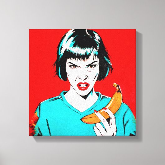 Banaan'24 Canvas Afdruk (Voorkant)