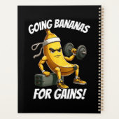 banaan aan het sporten planner (Achterkant)