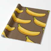 Banaan aanpassen cadeaupapier (Uitgerold)