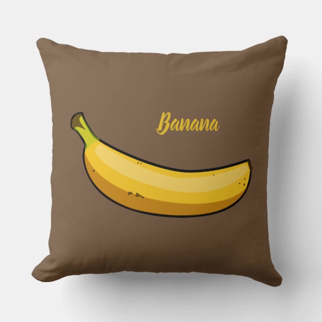 Banaan aanpassen kussen (Voorkant)