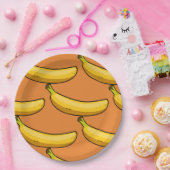 Banaan aanpassen papieren bordje (Feest)