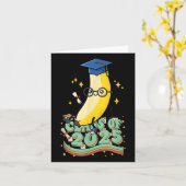 Banaan Afstuderen CL van 2025 Kinder Mannen vrouwe Kaart (Gele Bloem)