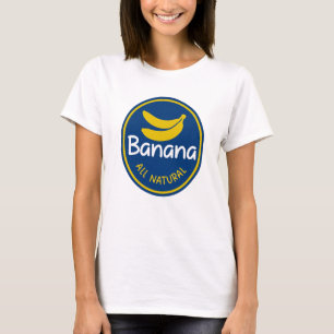 Banaan Allemaal Natuurlijk – Leuke Verse Voedsel Z T-shirt