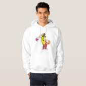 Banaan als schilder met penseel hoodie (Voorkant volledig)