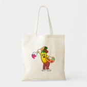 Banaan als schilder met penseel tote bag (Voorkant)