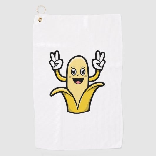 banaan babybib bagagehandvat looptas golfhanddoek (Voorkant)