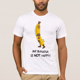 Banaan: Bad Fruit Gang met  slogan T-shirt