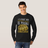 Banaan Bal Python Spreuk Voor Bal Python Eigenaar T-shirt (Voorkant volledig)