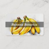 Banaan / Bananen / Vruchten Visitekaartje (Voorkant)