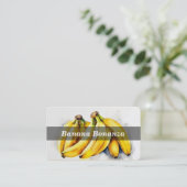 Banaan / Bananen / Vruchten Visitekaartje (Staand voorkant)