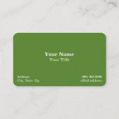 Banaan / Bananen / Vruchten Visitekaartje (Achterkant)