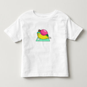 Banaan bij Yoga Fitness Kinder Shirts