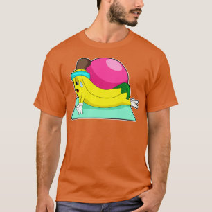 Banaan bij Yoga Fitness T-shirt