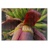 Banaan Bloem Snijplank (Voorkant)