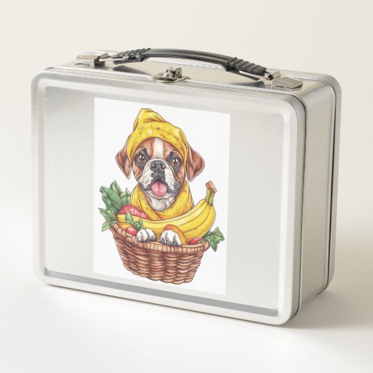 Banaan Boxer � Grappige Fruit Hond (Voorkant)