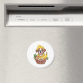 Banaan Boxer � Grappige Fruit Hond Magneet (Insitu (Vaatwasser))