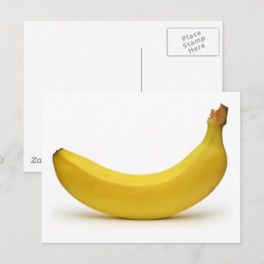 banaan briefkaart (Voorkant / Achterkant)