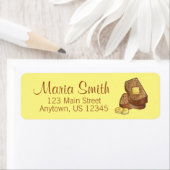 Banaan Brood Gebakken Goederen Bakker Chef Bakkeri Etiket (Insitu)