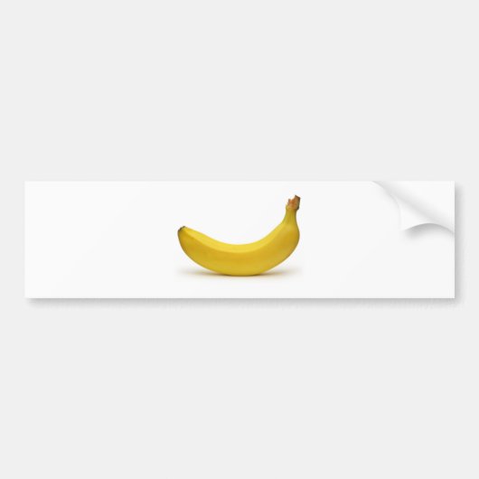 banaan bumpersticker (Voorkant)