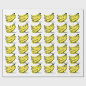 Banaan Cadeaupapier (Vlak)