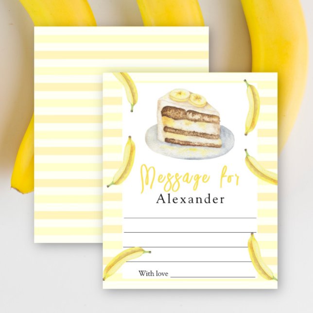 Banaan Cake Tijd Capsule Bericht  (Creator heeft geüpload)