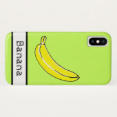 Banaan Case-Mate iPhone Case (Achterkant (horizontaal))