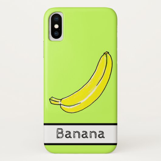 Banaan Case-Mate iPhone Case (Achterkant)