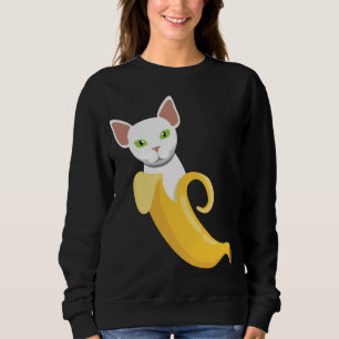 Banaan Cat I Banana Healish Fruits Yellow Fruit Trui