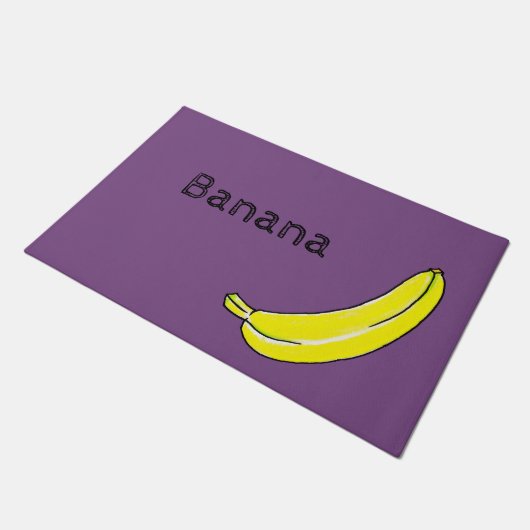 Banaan Deurmat (Schuin)