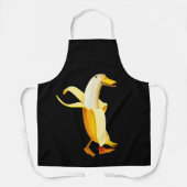 Banaan Eend. Grappige Antropomorfe fruit Dieren Schort (Voorkant)