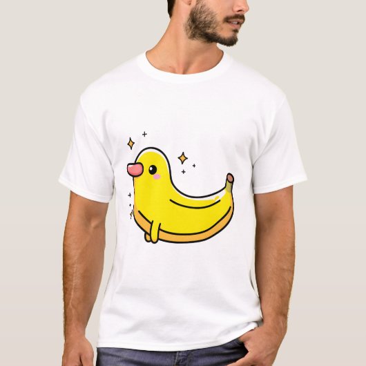 Banaan eend t-shirt (Voorkant)