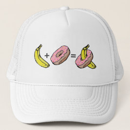 Banaan en Donut Trucker Pet