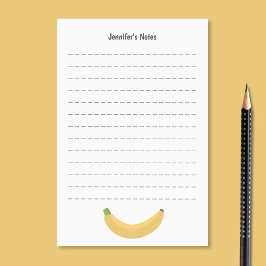 Banaan en lijnen post-it® notes